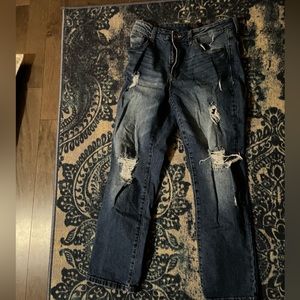 Dark blue shorter jeans Rachel Roy